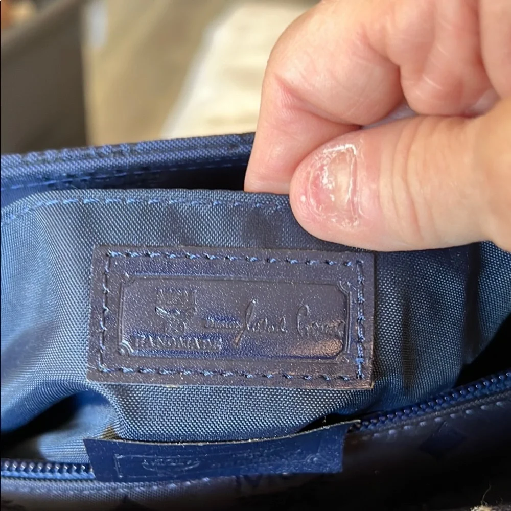 MCM Navy Blue Tote Bag - Picture 10 of 11